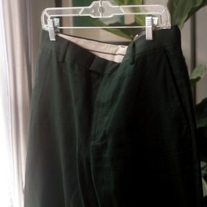H&M Emerald Green Slim Fit Dress Pant 34R
